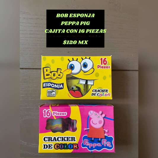 BOS ESPONJA Y PEPA PIG